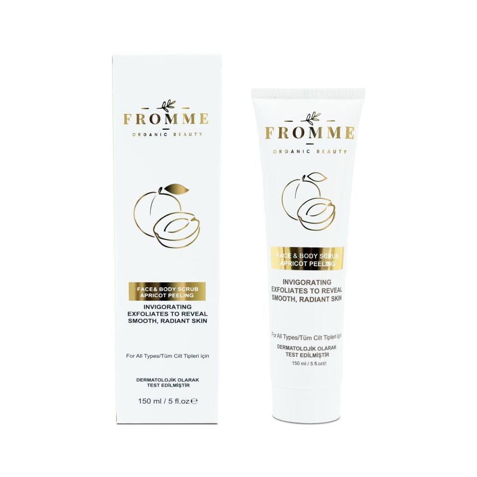 FROMME FACE BODY SCRUB  APRICOT PEELING 150 ML 1ADET