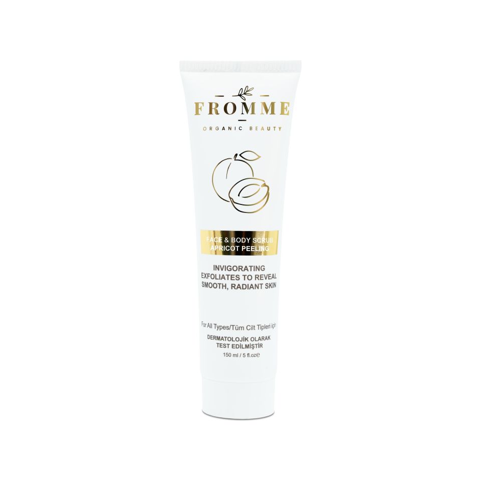 FROMME FACE BODY SCRUB  APRICOT PEELING 150 ML 1ADET