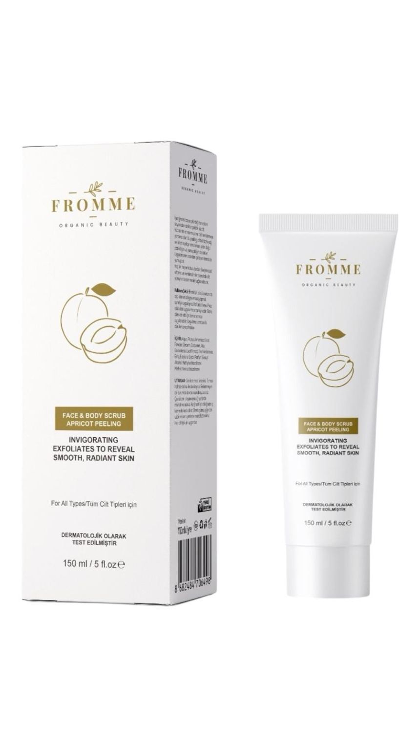 FROMME FACE BODY SCRUB  APRICOT PEELING 150 ML 1ADET