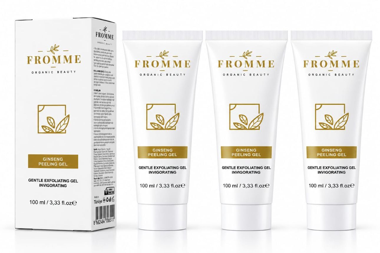 FROMME GİNSENG PEELİNG GİNSENG ÖZLÜ JEL 100 ML 3 ADET