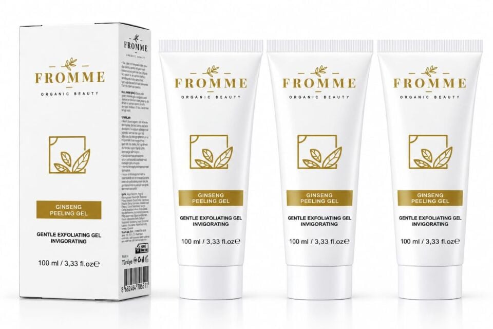 FROMME GİNSENG PEELİNG GİNSENG ÖZLÜ JEL 100 ML 3 ADET