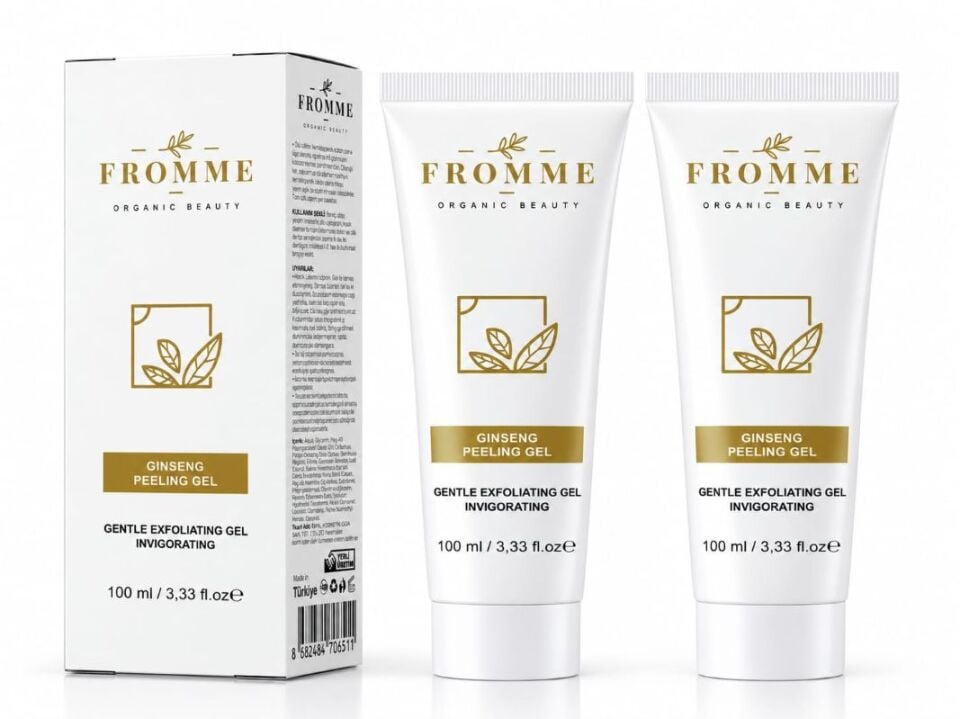 FROMME GİNSENG PEELİNG GİNSENG ÖZLÜ JEL 100 ML 2 ADET
