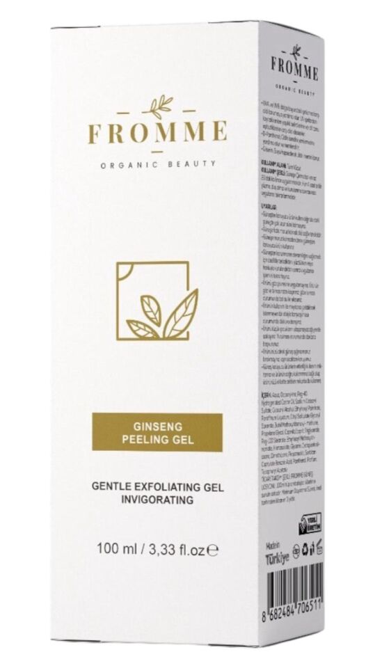 FROMME GİNSENG PEELİNG GİNSENG ÖZLÜ JEL 100 ML 2 ADET