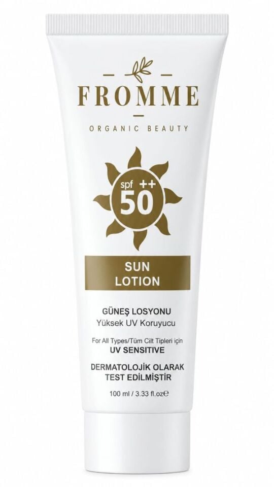 FROMMEGÜNEŞ LOSYONU SUN LOTION 100 ML 3 Adet